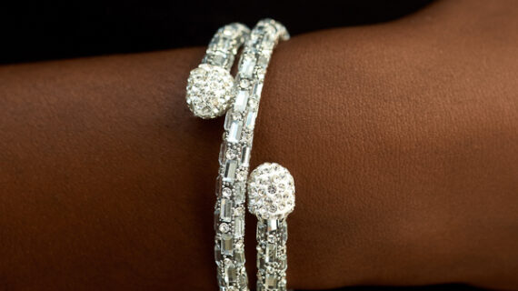 crystal wrap bracelet