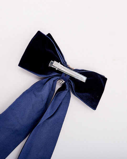 Minnie suede hair clips
