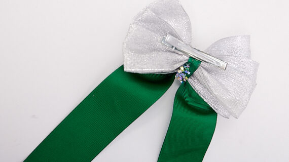 Minnie glitter hair clip