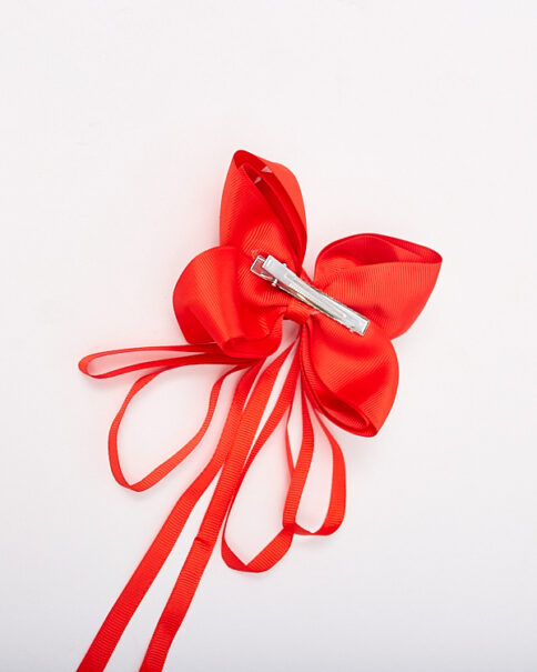Minnie ribbon hair clip