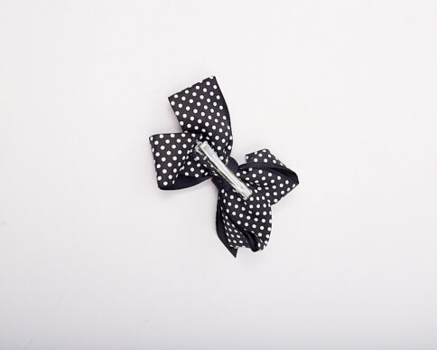 Minnie polkadot hair clip