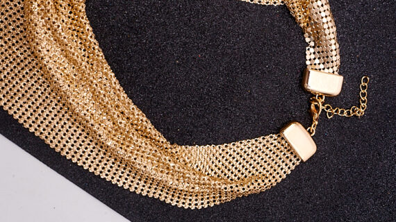 Gold rhinestone cami
