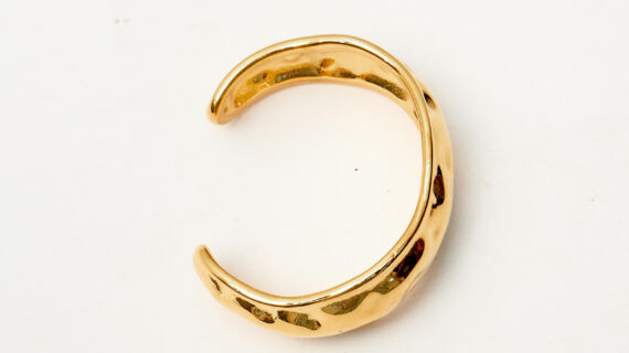 Lunar cuff gold