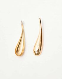 Molten drop earrings